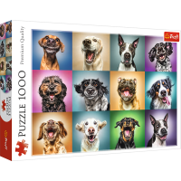 Trefl, Lustige Hunde, 1000 Teile Puzzle