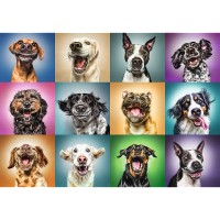 Trefl, Lustige Hunde, 1000 Teile Puzzle