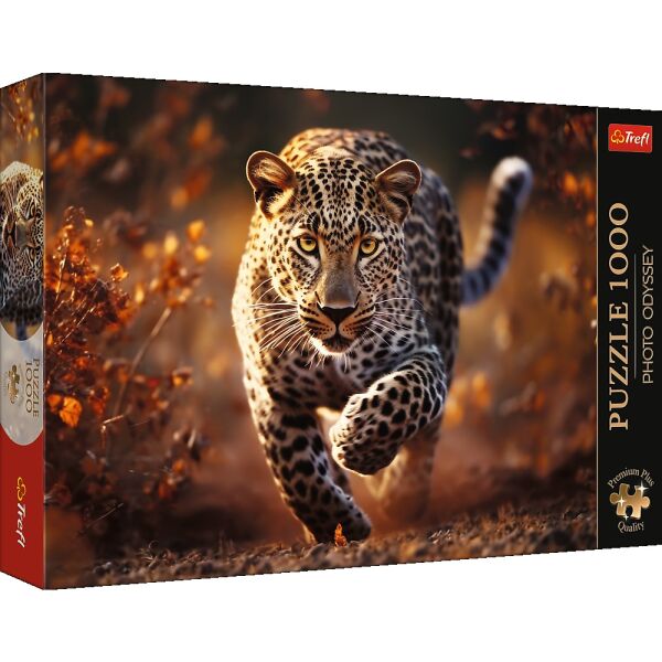 Trefl, Wilder Leopard, 1000 Teile Premium Plus Puzzle
