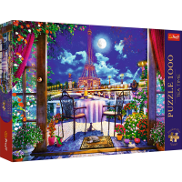 Trefl, Paris im Mondlicht, 1000 Teile Premium Plus Puzzle