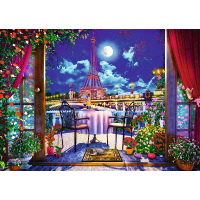 Trefl, Paris im Mondlicht, 1000 Teile Premium Plus Puzzle