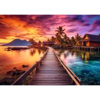Trefl, Paradies Insel, 1000 Teile Puzzle