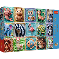 Trefl, Häkeltiere, 1000 Teile Premium Plus Puzzle