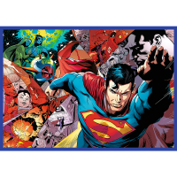 Trefl, Die Hilfe von Superman, 4x250 Teile Puzzle