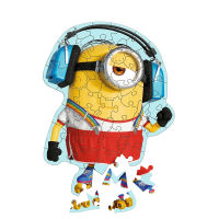 Trefl, Minions, 50 Teile Holzpuzzle