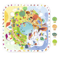 GOULA - XXL-Puzzle Jahreszeiten