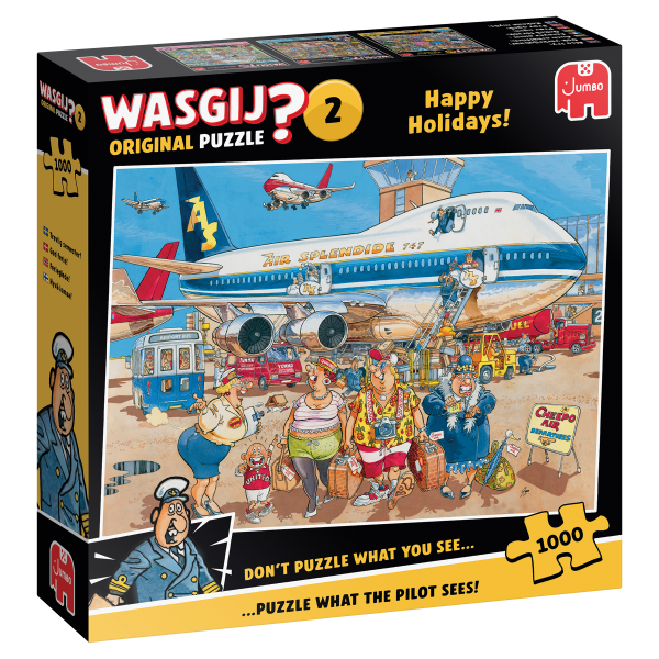 Wasgij Original 2, Schöne Ferien, 1000 Teile Puzzle