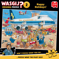 Wasgij Original 2, Schöne Ferien, 1000 Teile Puzzle