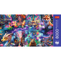 Trefl, Bunte Welt, 8000 Teile Puzzle