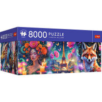 Trefl, Bunte Welt, 8000 Teile Puzzle