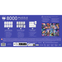 Trefl, Bunte Welt, 8000 Teile Puzzle