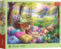 Trefl, Oster Picknick auf der Wiese, 1000 Teile Puzzle