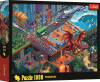 Trefl, Pixel Art, Muster 1, 1000 Teile Puzzle