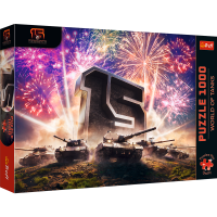 Trefl, 15 Jahre World of Tanks, 1000 Teile Premium Plus...
