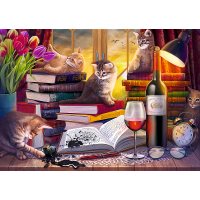 Trefl, Katzenabend, 2000 Teile Puzzle