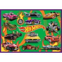 Trefl, Hot Wheels, 4x250 Teile Puzzle