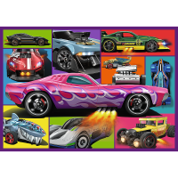 Trefl, Hot Wheels, 4x250 Teile Puzzle