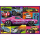 Trefl, Hot Wheels, 4x250 Teile Puzzle