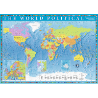 Trefl, Politische Weltkarte, 2000 Teile Puzzle