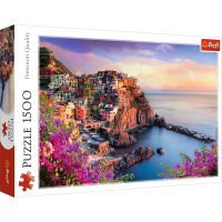Trefl, Sicht auf Manarola, 1500 Teile Puzzle