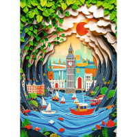 Trefl, 40 Jahre Jubiläum, London, 1000 Teile Puzzle