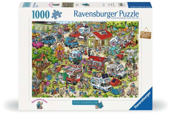 Der Campingplatz – 1000 Teile Puzzle Holiday Resort 1