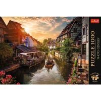 Trefl, Kleines Venedig in Colmar, 1000 Teile Premium Plus Puzzle