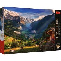 Trefl, Lauterbrunnental, Schweiz, 1000 Teile Premium Plus...