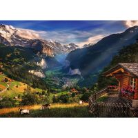 Trefl, Lauterbrunnental, Schweiz, 1000 Teile Premium Plus...