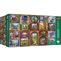Trefl, Fenster der Jahreszeiten, 10000 Teile Puzzles