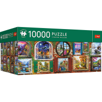 Trefl, Fenster der Jahreszeiten, 10000 Teile Puzzles