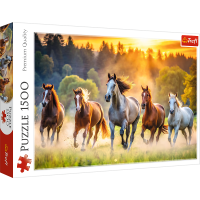 Trefl, Pferde, 1500 Teile Puzzle