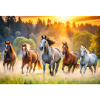 Trefl, Pferde, 1500 Teile Puzzle