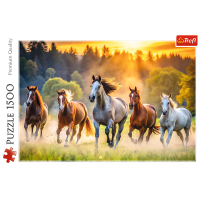 Trefl, Pferde, 1500 Teile Puzzle