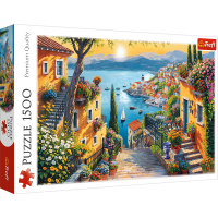 Trefl, Gemalte Landschaft, 1500 Teile Puzzle