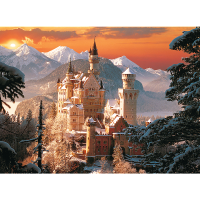 Trefl, Schloss Neuschwanstein im Winter, 3000 Teile Puzzle