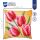 Kreuzstich-Kissen-SetTulpen - Stickbild vorgezeichnet