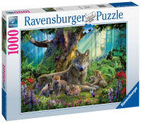 Ravensburger, Wölfe im Wald, 1000 Teile Puzzle
