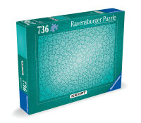 Ravensburger, Krypt Metallic Mint, 736 Teile Puzzle