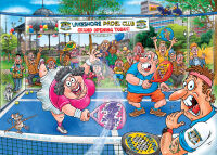 Wasgij Original 49, Padel Alarm, 1000 Teile Puzzle
