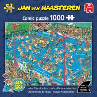 Jan van Haasteren - Hockey - Meisterschaften (1000 Teile Puzzle)