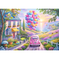 Trefl, Romantische Fahrt, 1000 Teile Puzzle