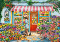 Trefl, Blumenladen, 1000 Teile Puzzle
