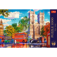 Trefl, Tea Time Blick auf London, 1000 Teile Premium Plus Puzzle