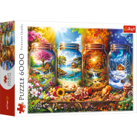 Trefl, 4 Jahreszeiten, 6000 Teile Puzzle