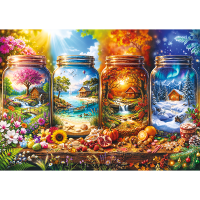 Trefl, 4 Jahreszeiten, 6000 Teile Puzzle