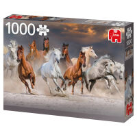 Pferde in der Wüste 1000 Teile Puzzle