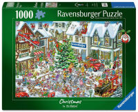 Weihnachtspuzzle 1000 Teile - Wimmelbild Weihnachten von...