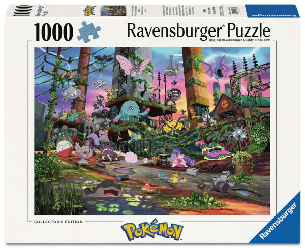 Ravensburger Pokemon Jolteon and Reclaimed 1000 Teile Puzzle