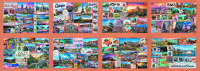 Trefl Postkarten aus der ganzen Welt - 8000 Teile Puzzle